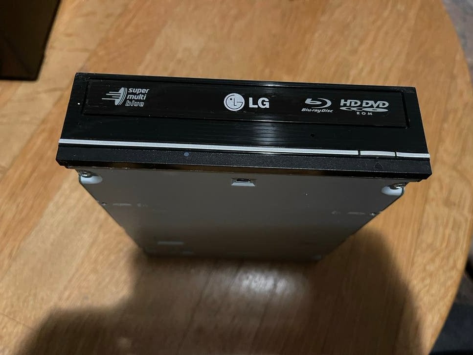 LG Blu-ray Disc Rewriter & HD DVD-ROM Drive GGWH20L, Computers en Software, Optische drives, Intern, Gebruikt, Dvd, MacOS
