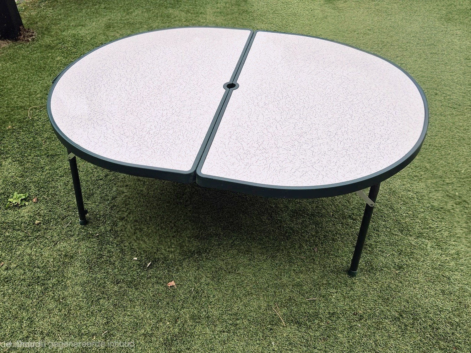 Crespo Opvouwbare Camping Tafel 120x90cm Verstelbaar, Ophalen, Gebruikt