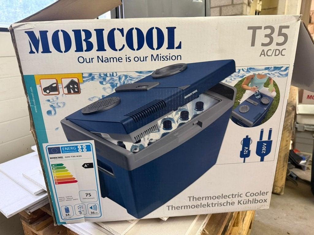 Mobicool T35 koelbox, Ophalen of Verzenden, Zo goed als nieuw, Koelbox, Elektrisch
