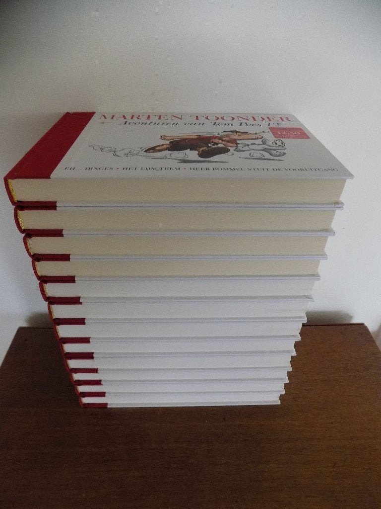 Tom Poes ~ Complete serie oblong hardcovers 1 t/m 12, Complete serie of reeks, Ophalen of Verzenden, Zo goed als nieuw, Marten Toonder