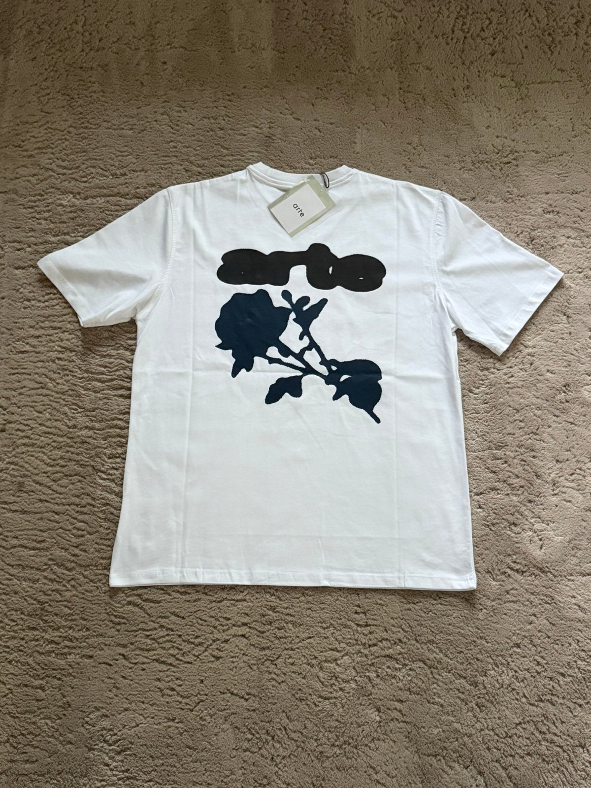 Arte t shirt maat M, Verzenden, Zo goed als nieuw, Maat 48/50 (M), Wit