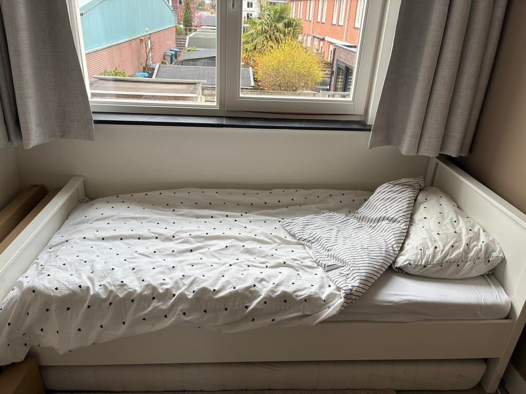Bed 90x200, Ophalen, Gebruikt, 90 cm, Eenpersoons