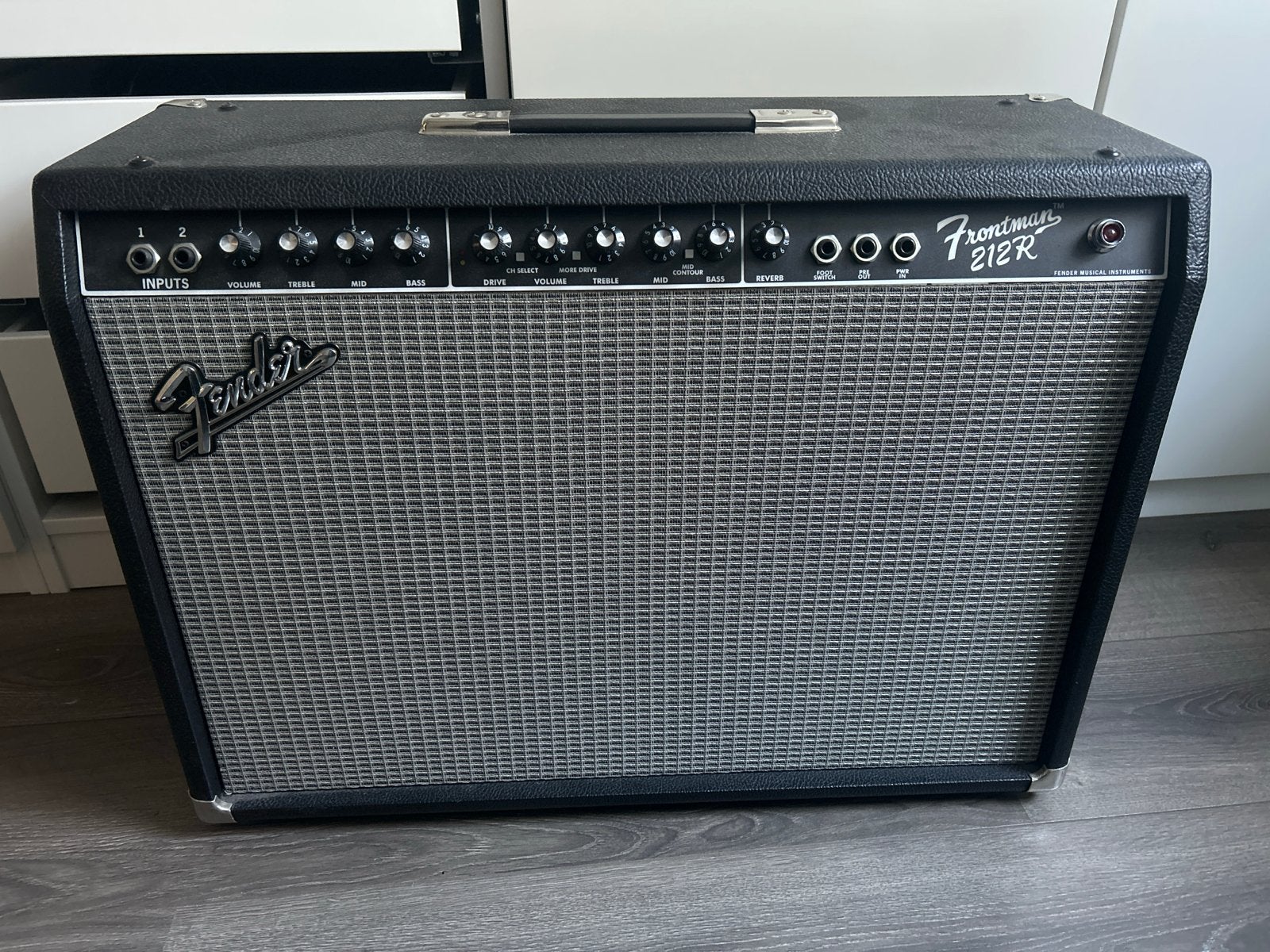 Fender Frontman 212R Gitaarversterker - 100 Watt, Muziek en Instrumenten, Ophalen, Gebruikt, Gitaar, 100 watt of meer