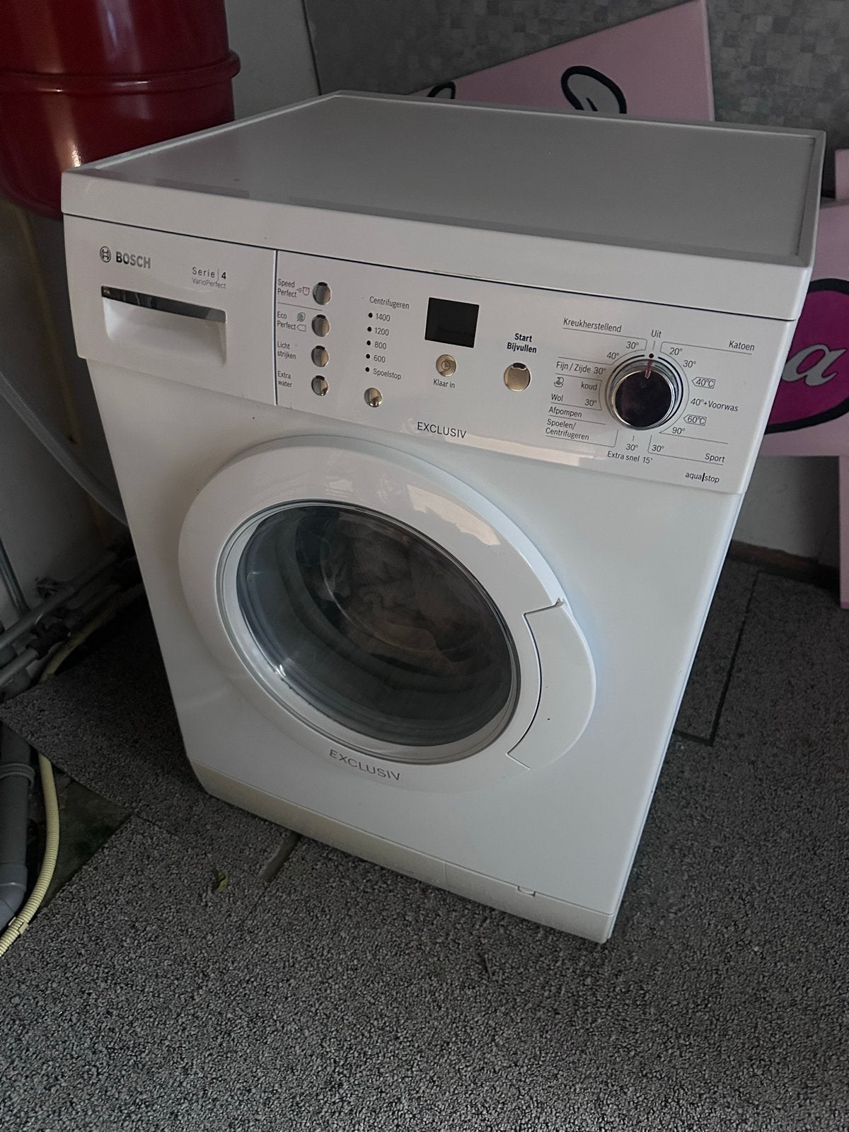 Bosch Serie 4 Exclusiv Wasmachine - Voorlader