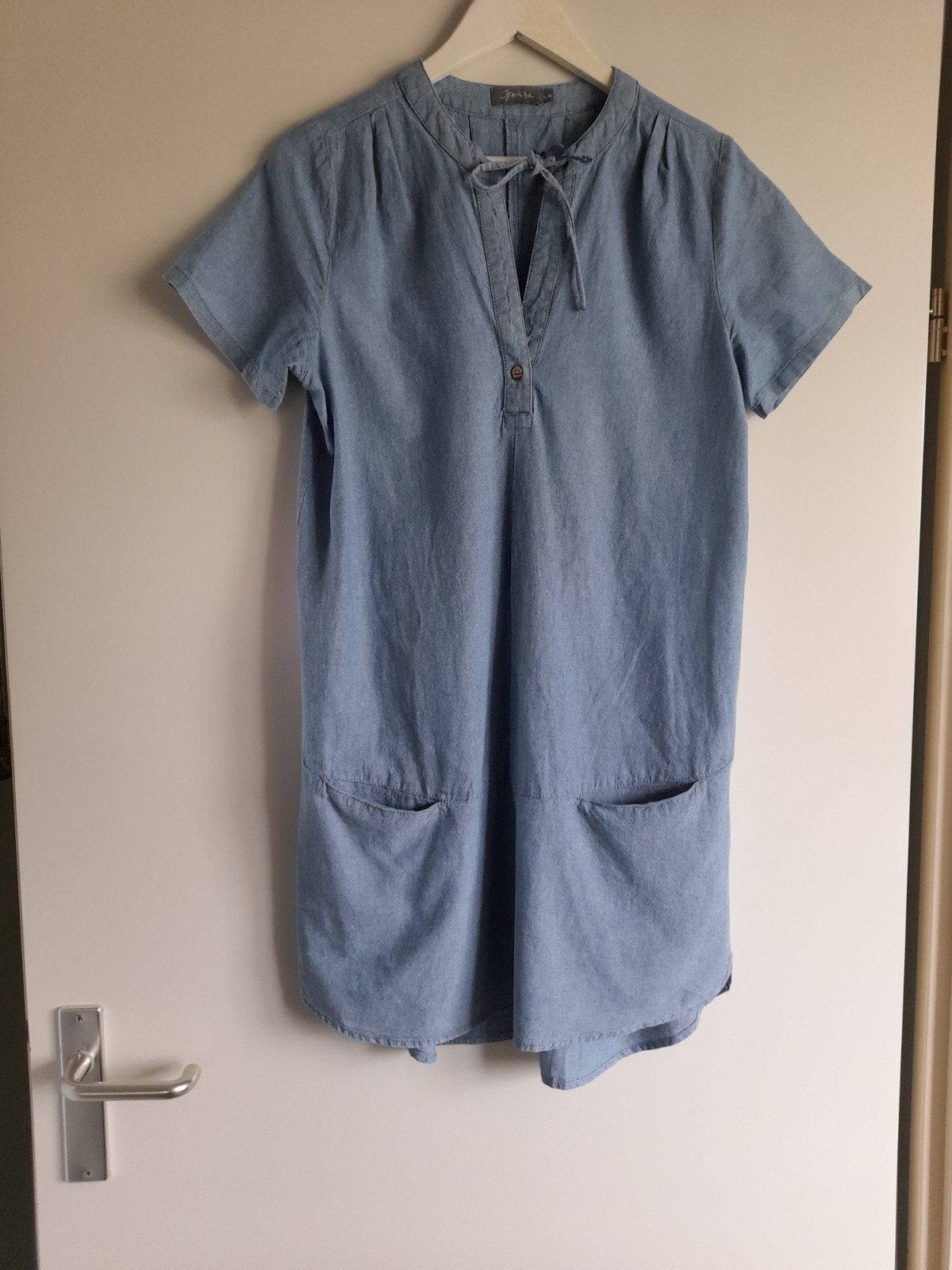 Dames spijkerjurk/tuniek geisha mt S, Maat 38/40 (M), Geisha, Blauw, Ophalen of Verzenden
