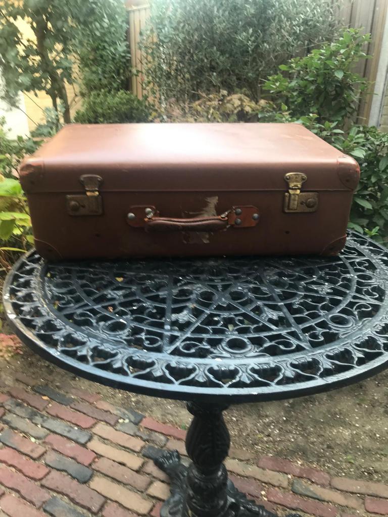 Brocante koffer, Overige materialen, Gebruikt, 50 tot 100 cm, Ophalen of Verzenden