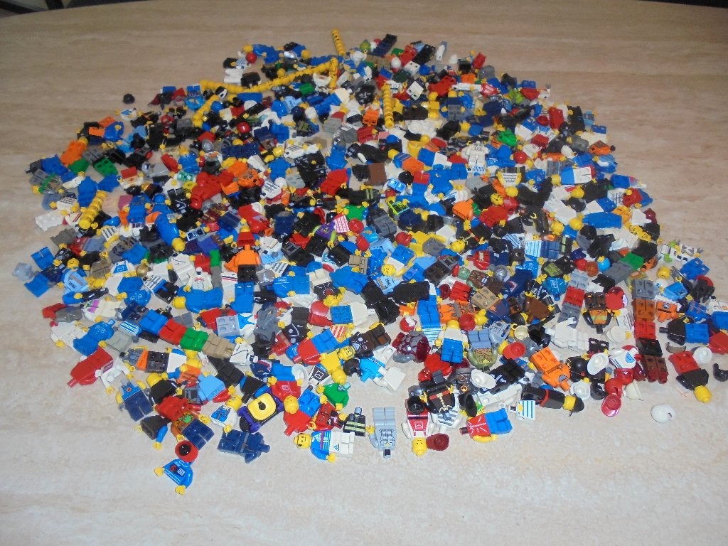 lego Veel Minifigs Poppetjes Plus Onderdelen, Ophalen of Verzenden, Zo goed als nieuw, Lego