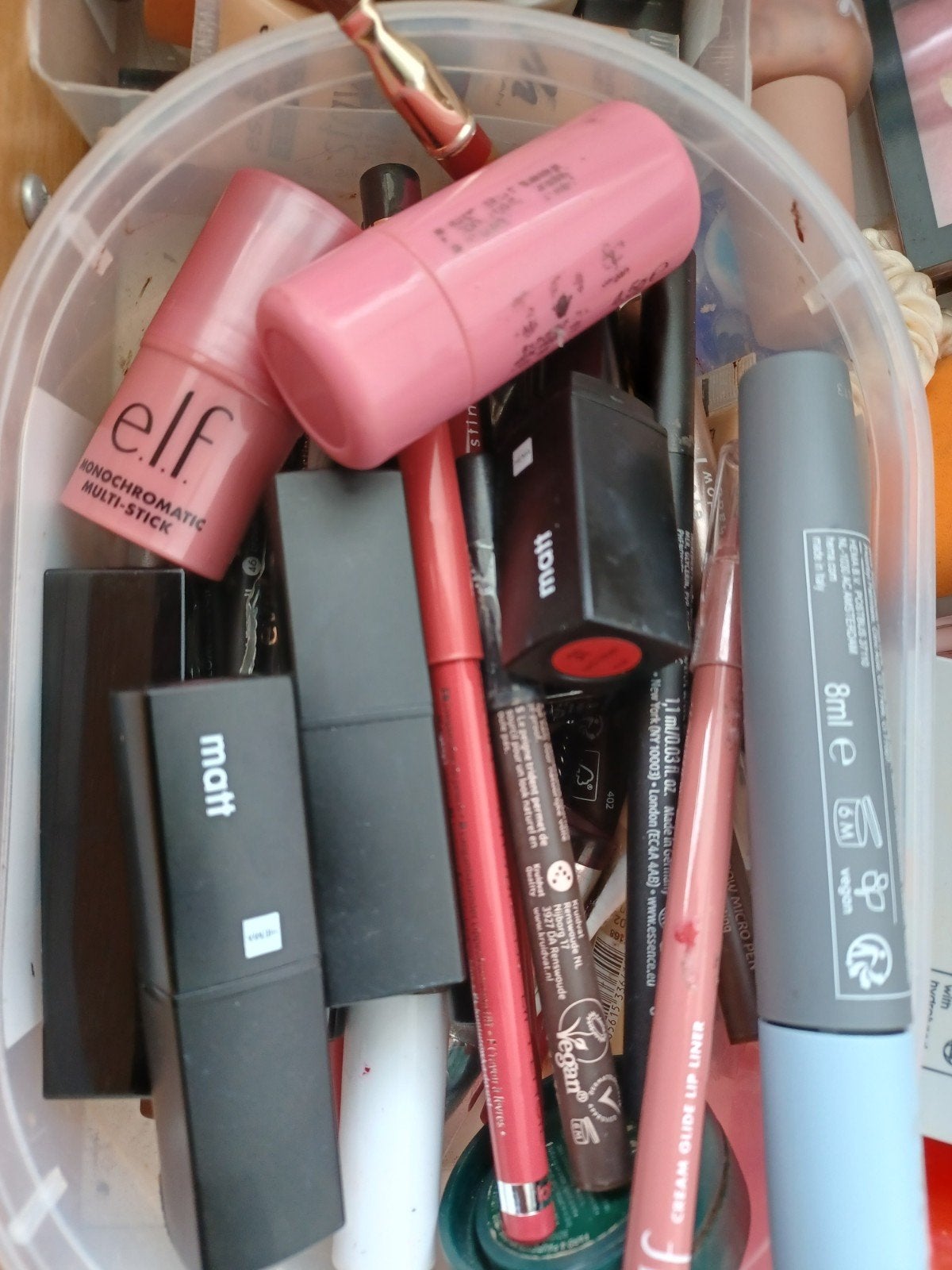 Diverse make-up en accessoires, Gehele gezicht, Ophalen of Verzenden, Zo goed als nieuw, Make-up