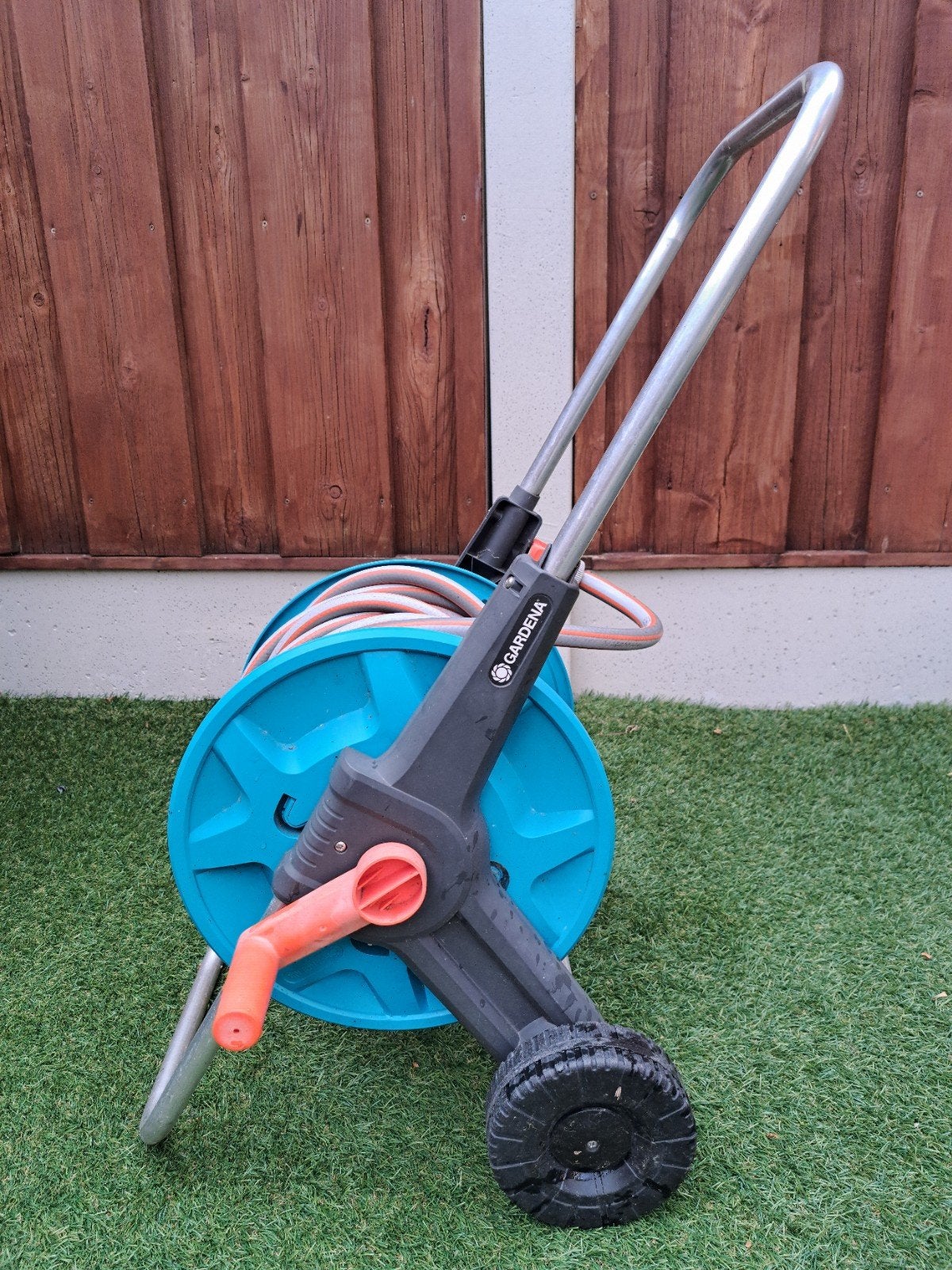 Gardena Slangenwagen CleverRoll - Incl. ~20m tuinslang, Ophalen, Gebruikt, Tuinslanghaspel
