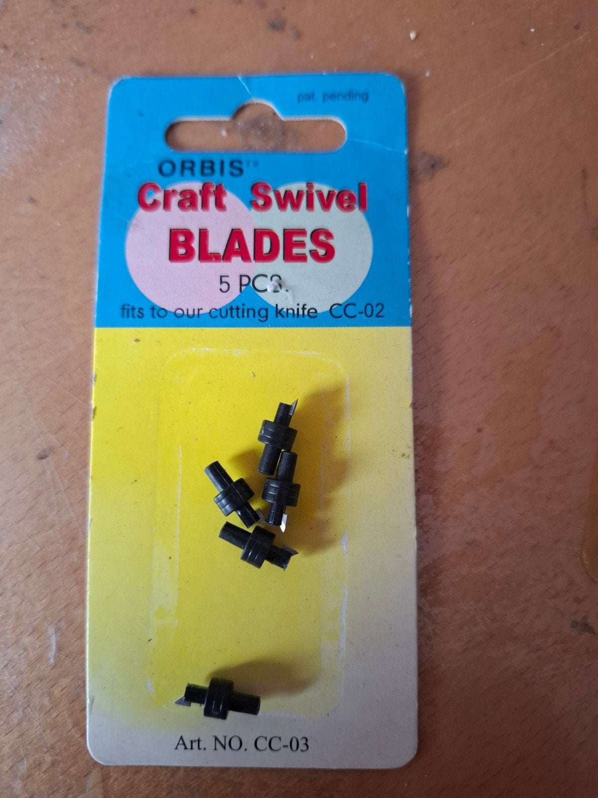ORBIS Craft Swivel Blades - 5 stuks voor snijmes CC-02, Hobby en Vrije tijd, Zwart, Verzenden, Overige thema's, Gereedschap of Toebehoren