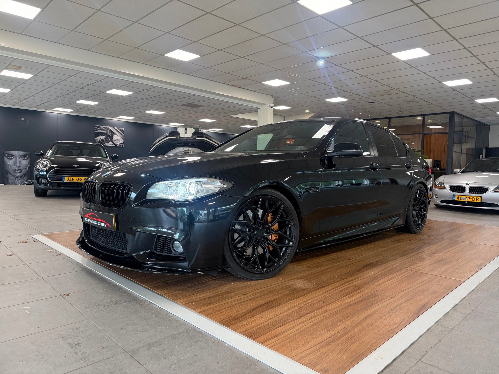 BMW 5-serie 535xd M Sport Edition High executive Bakrevisie/, Gebruikt, 2993 cc, 2000 kg, Zwart