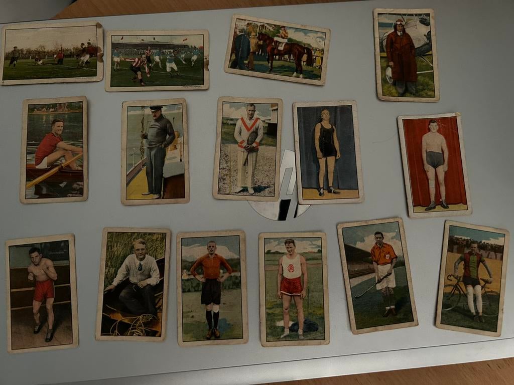 1932/1933 Sport plaatjes Vittoria Egyptian CigarettteCompany, Ophalen of Verzenden, Gebruikt