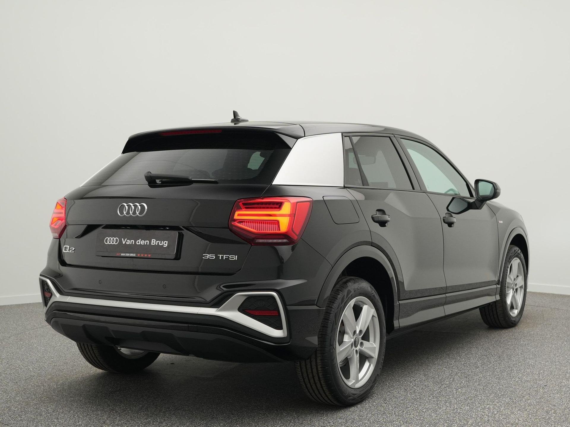 Audi Q2 35 TFSI S Edition | Achteruitrijcamera | Adaptive cr, Auto's, 4 cilinders, 150 pk, Leder en Stof, Zwart