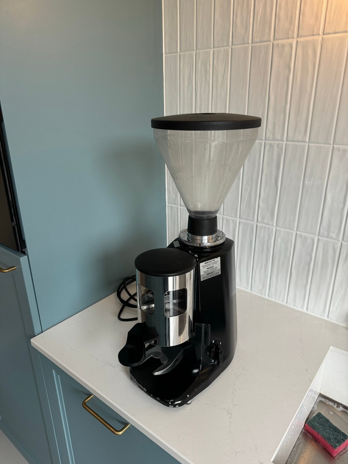 Mazzer Jolly koffiemolen - Professionele espresso maler, Ophalen, Gebruikt, Overige modellen, Koffiebonen
