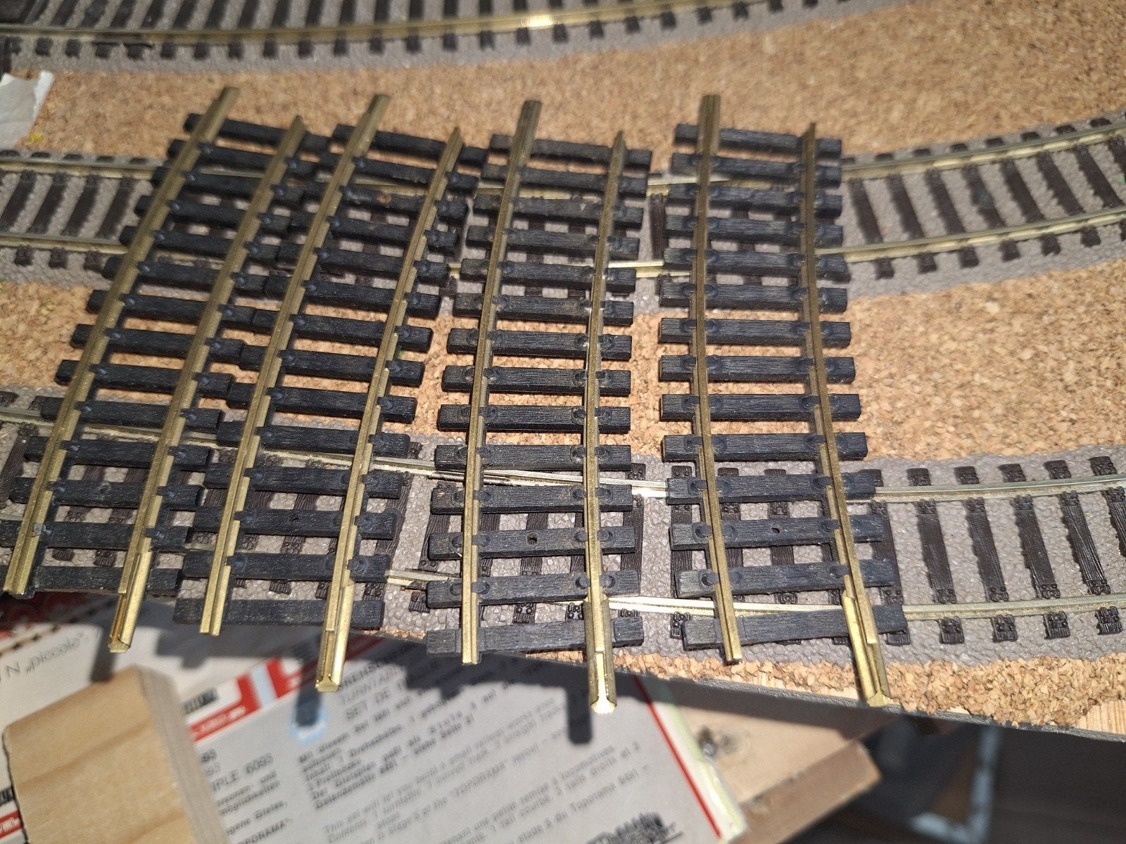 4 Fleischmann HO Spoor Rails - Zo goed als nieuw, Ophalen of Verzenden, Zo goed als nieuw, Rails, Fleischmann