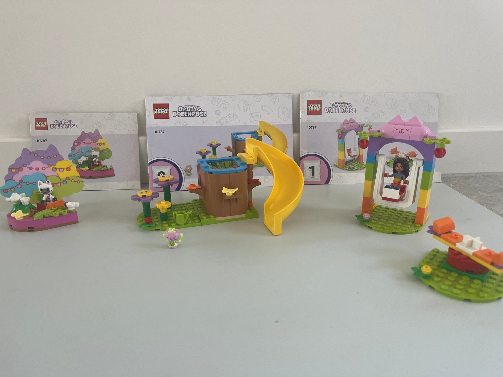 Gabby’s poppenhuis Kitty fee’s tuinfeest LEGO 10787 COMPLEET, Ophalen, Zo goed als nieuw
