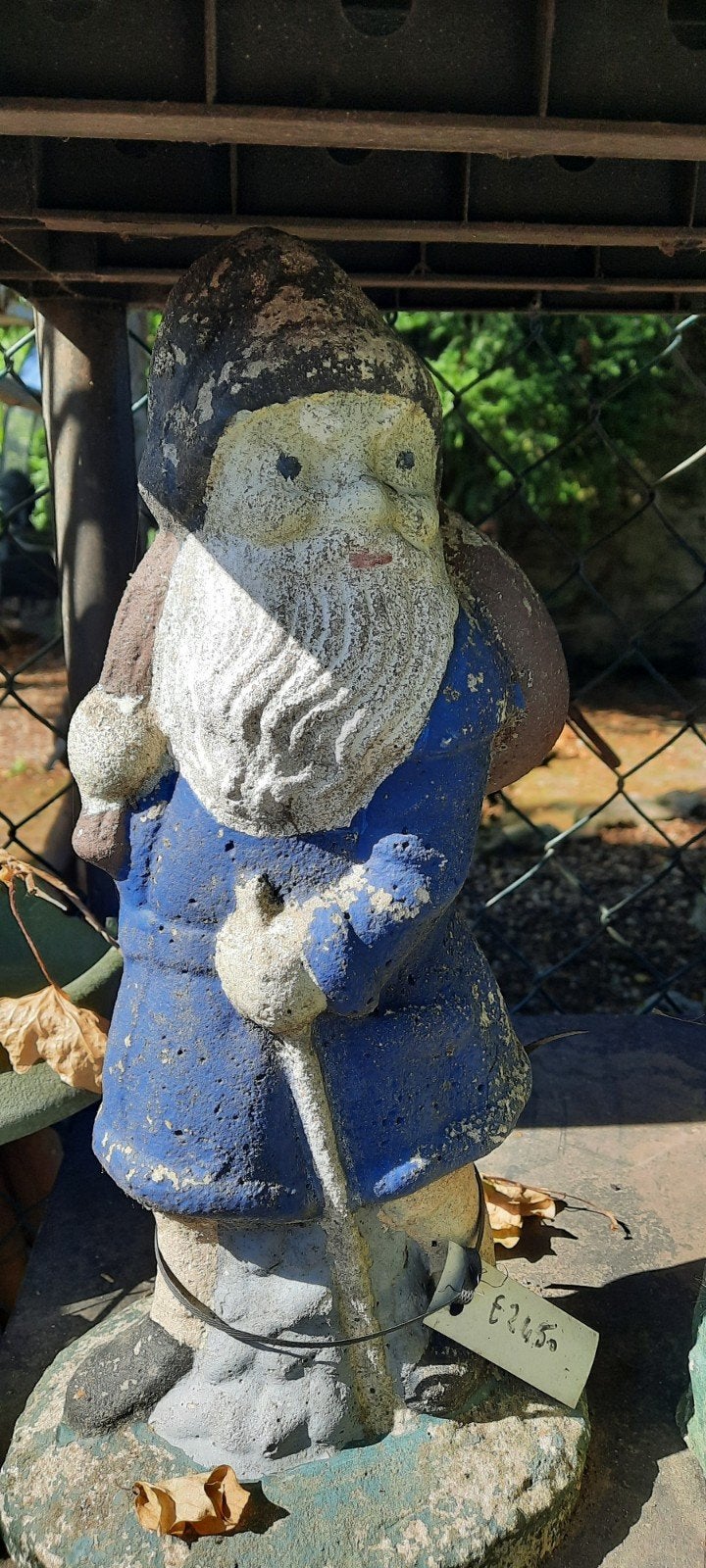 Vintage Tuinkabouter - Beton, Tuin en Terras, Tuinbeelden, Ophalen of Verzenden, Gebruikt