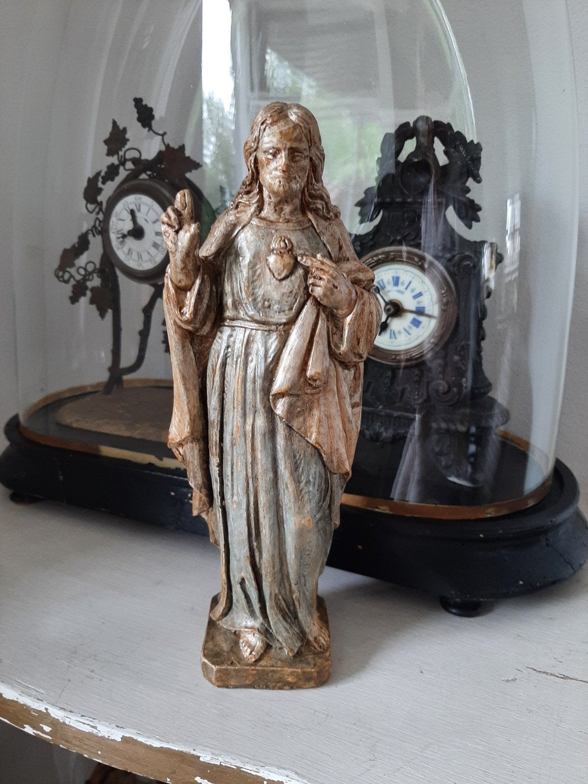 OUD BROCANT   .......  GEMERKT   ...  RELEGIE BEELD, Antiek en Kunst, Ophalen of Verzenden