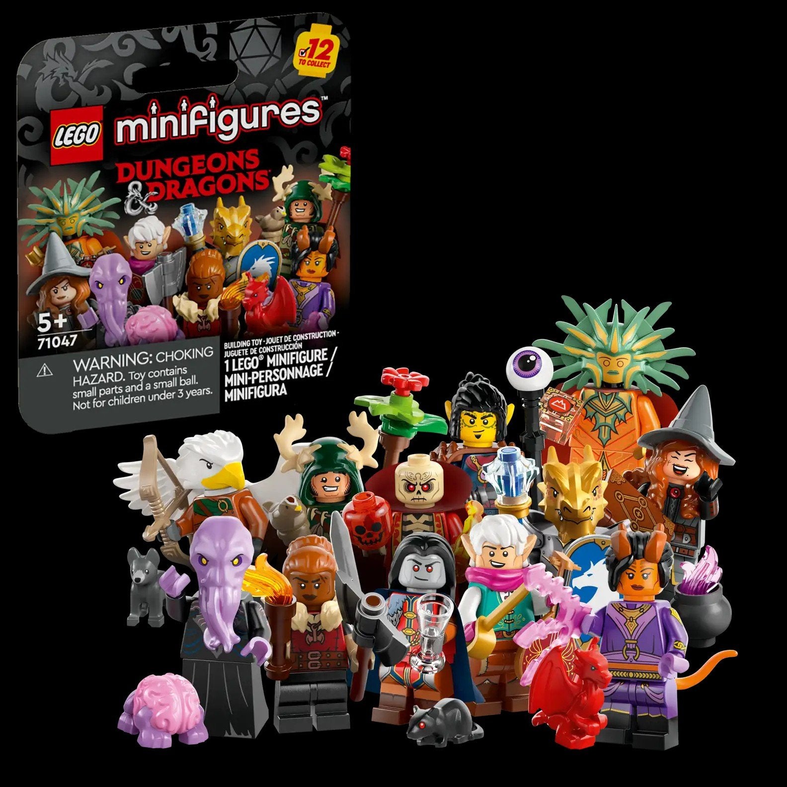 🆕️️geseald lego cmf 71047 dungeons&dragons minifiguren, Ophalen of Verzenden, Nieuw, Ongeopend/sealed