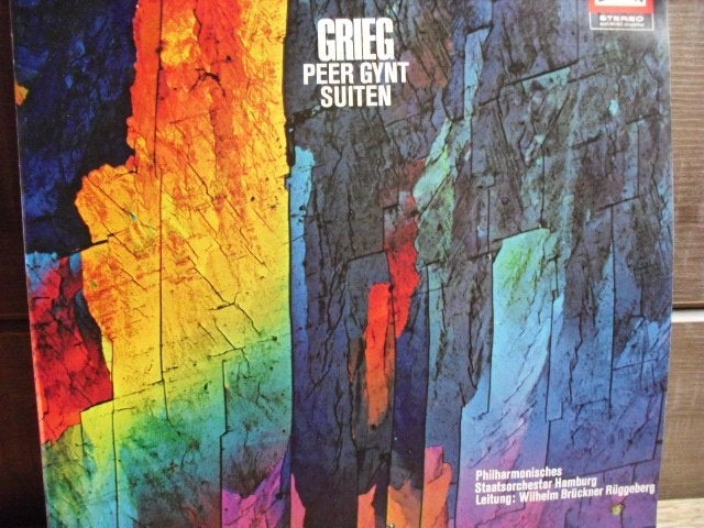 Edvard Grieg "Peer-Gynt Suiten 1&2" LP, Gebruikt, Ophalen of Verzenden, Romantiek, 12 inch