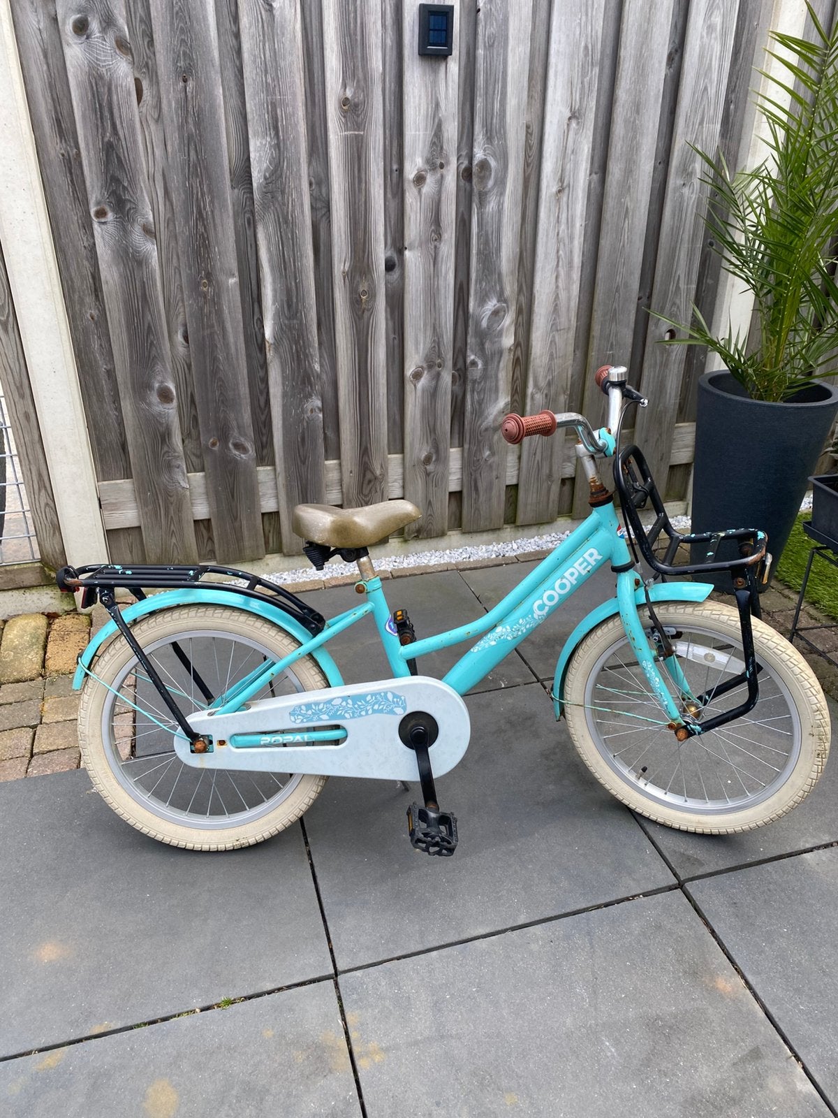 Meisjes fiets, Ophalen, Terugtraprem, Gebruikt, Handrem