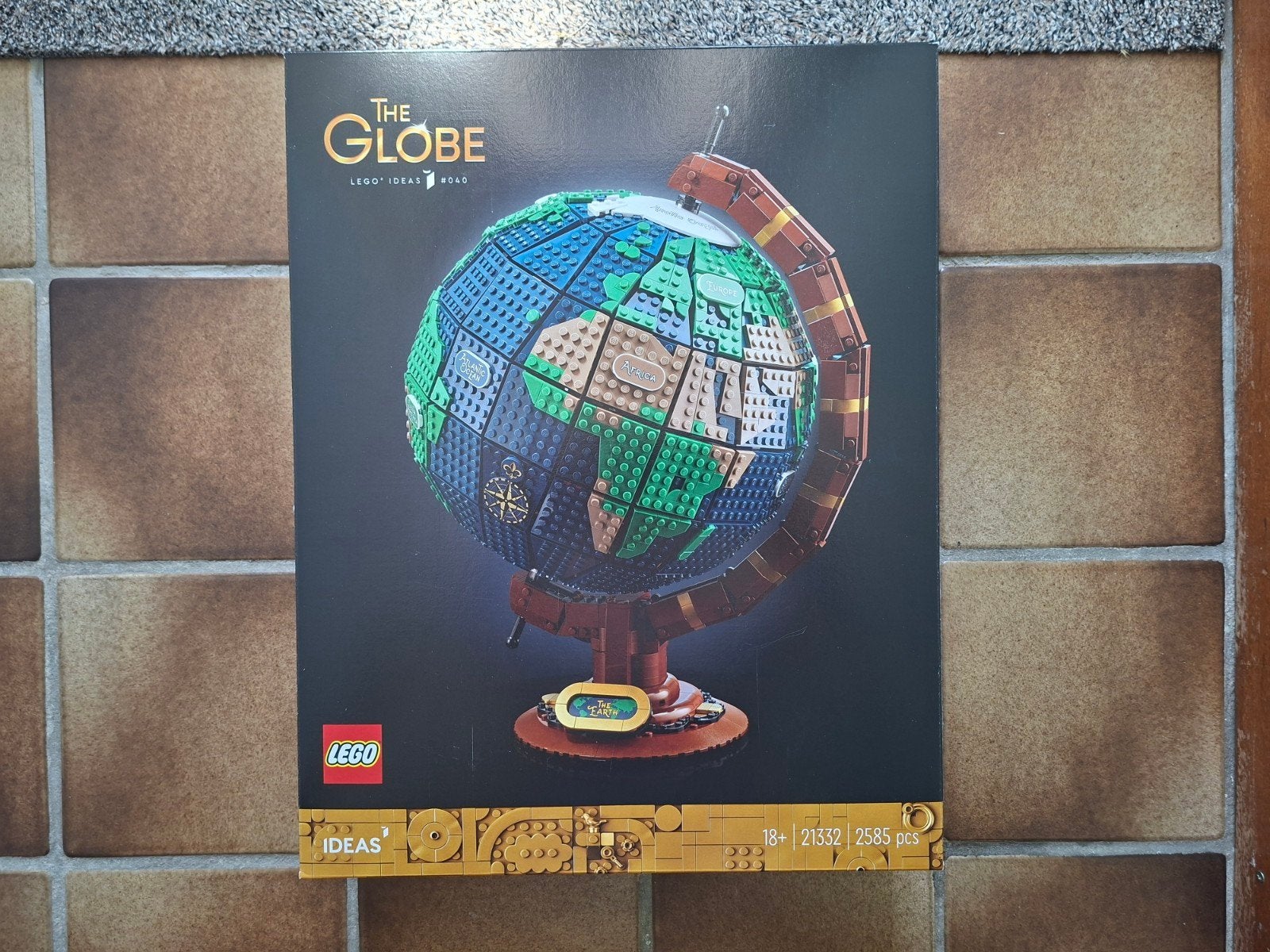 lego wereldbol 21332 nieuw en verzegeld, Kinderen en Baby's, Speelgoed | Duplo en Lego, Ophalen, Lego, Nieuw, Ideas
