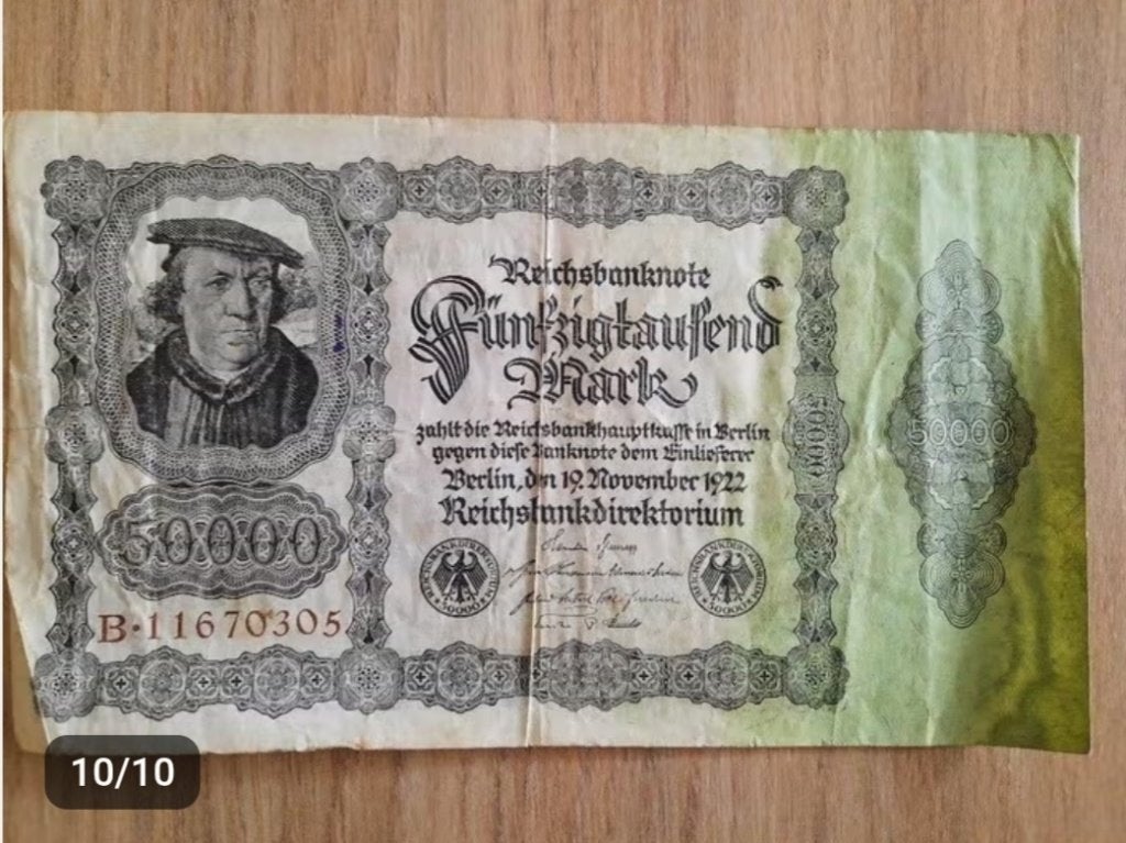 Duitse bankbiljetten diversen, Ophalen of Verzenden, Duitsland