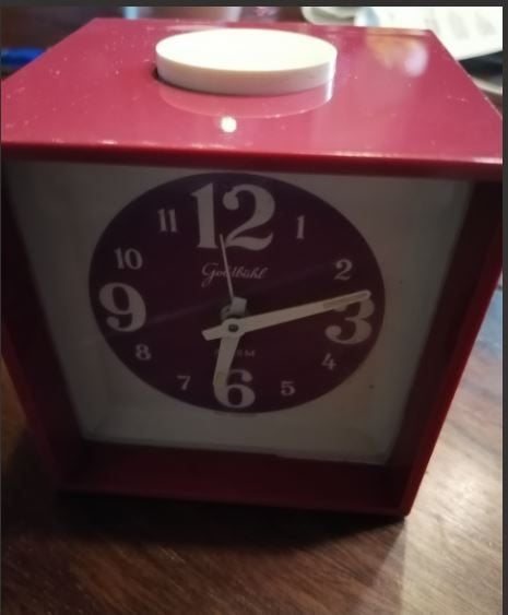 Vintage Goldbühl wekker klokje space age, Ophalen, Huis en Inrichting