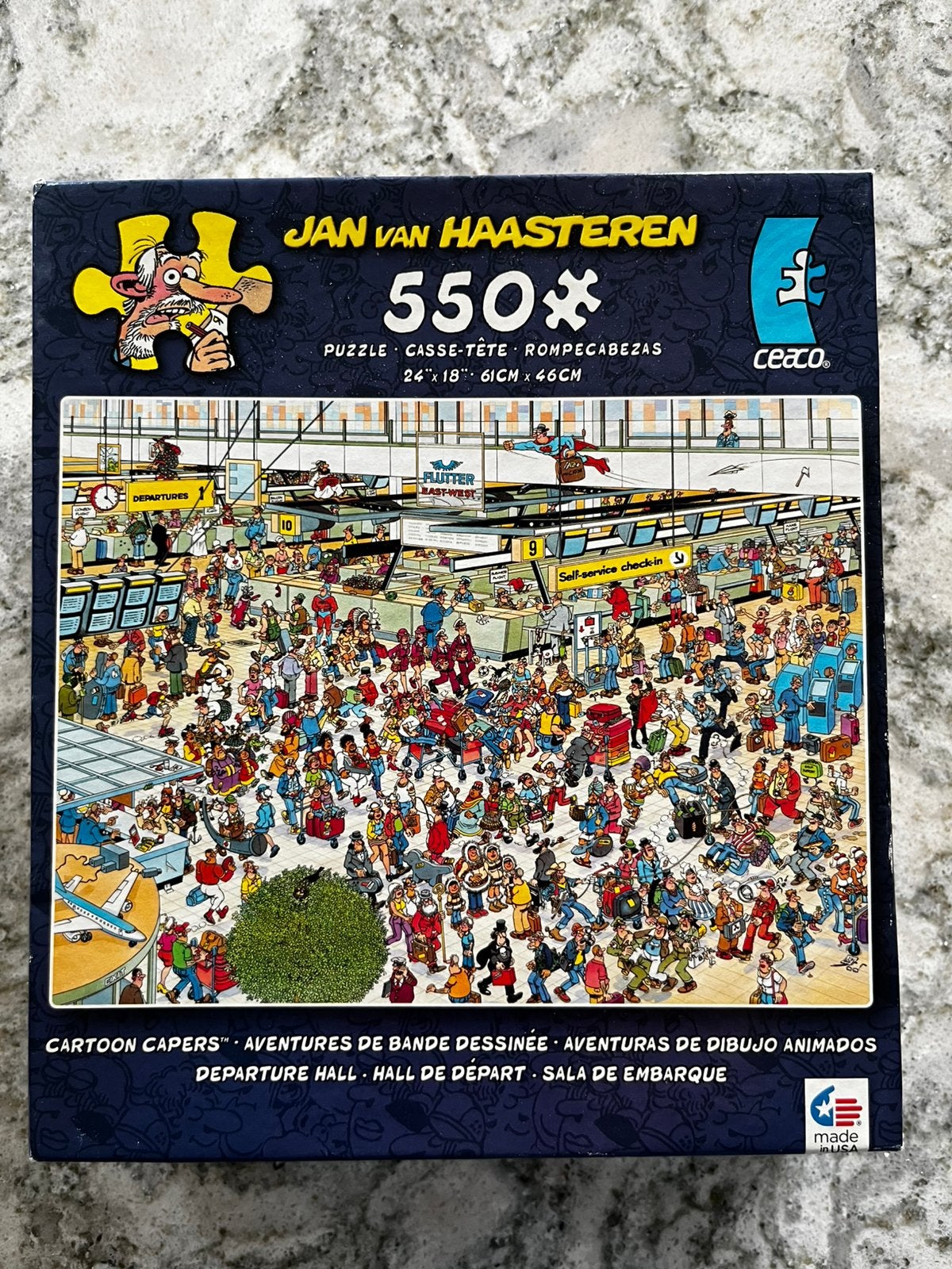 Jan Haasteren puzzel ,collectors item., Ophalen, 500 t/m 1500 stukjes, Zo goed als nieuw, Legpuzzel