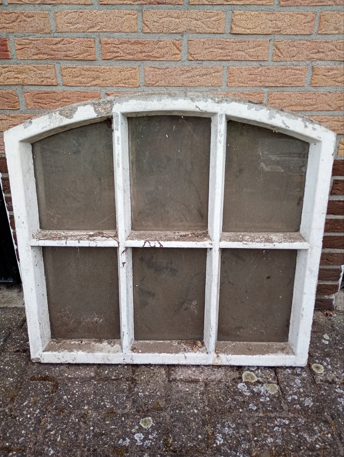 Authentieke betonnen stalramen., Doe-het-zelf en Verbouw, Glas en Ramen, Ophalen, Gebruikt, Minder dan 80 cm, Minder dan 80 cm
