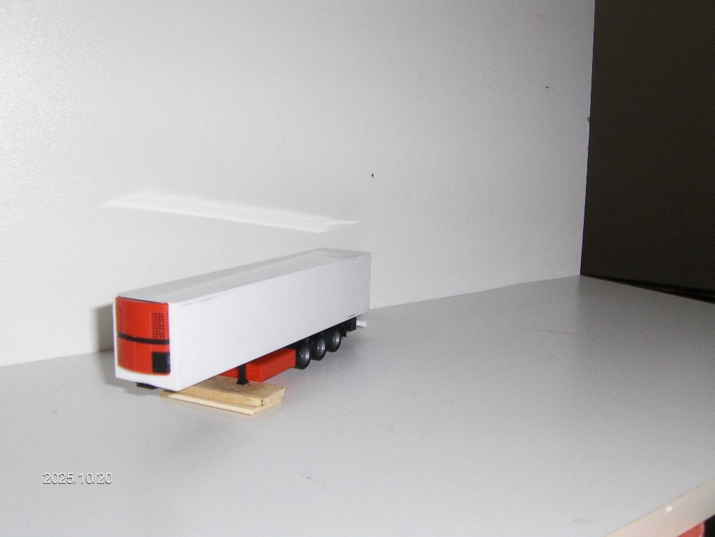 Herpa - Trailer, Ophalen of Verzenden, Gebruikt, Bus of Vrachtwagen, Herpa