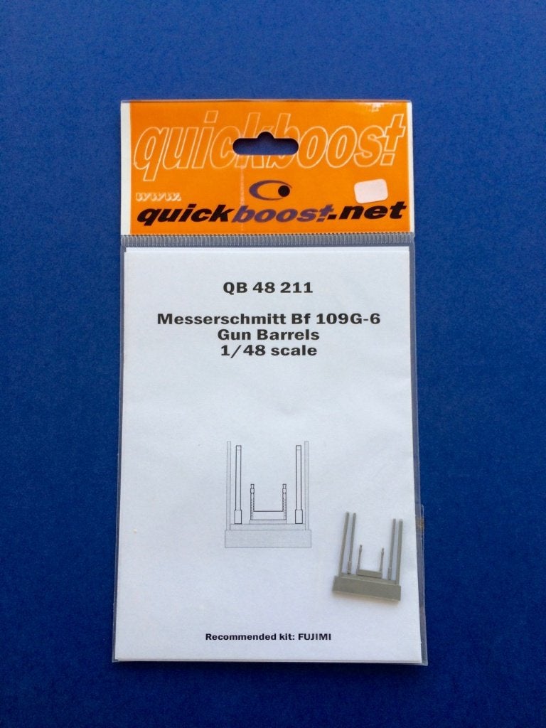 Quickboost	48211	Messerschmitt Bf-109G-6 Gun Barrels 1/48, Overige merken, 1:72 tot 1:144, Verzenden, Nieuw