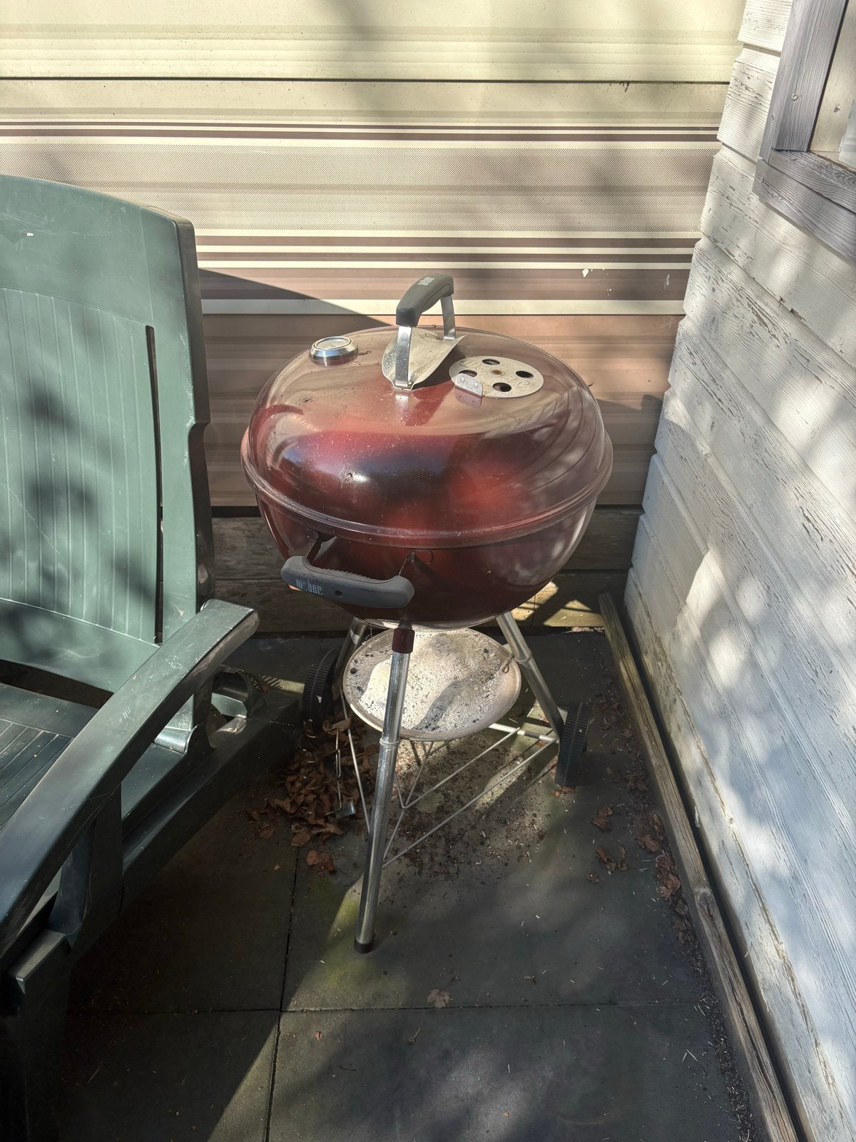 Rode Weber Barbecue - Compact en Gebruikt, Ophalen, Gebruikt