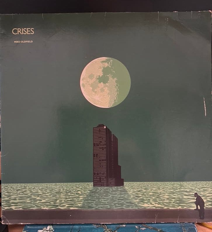Mike Oldfield, Crises, lp, vinyl, Cd's en Dvd's, Vinyl | Rock, Ophalen of Verzenden, Gebruikt, 12 inch, Poprock
