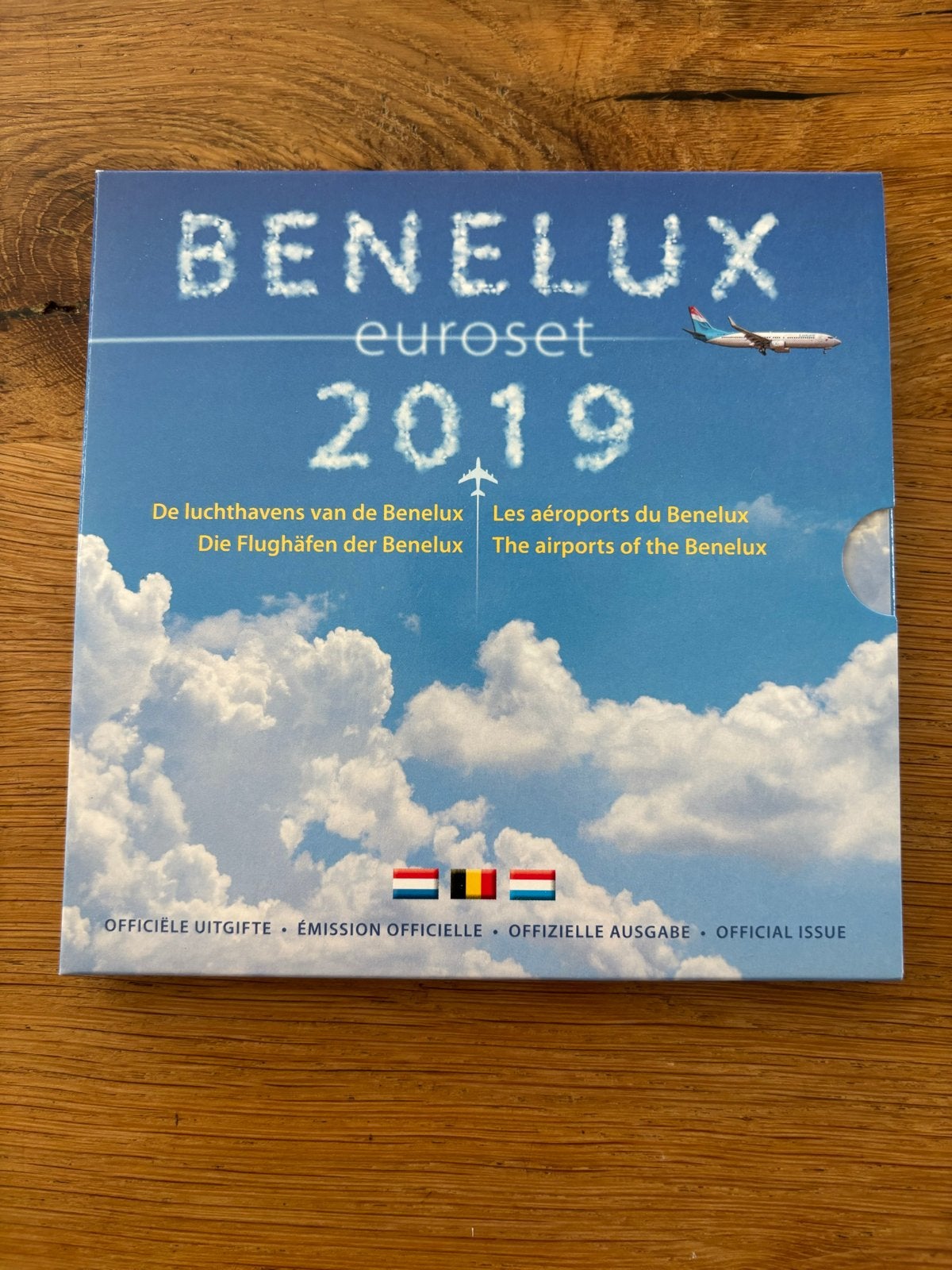 Benelux Euroset 2019 - Luchthavens, Ophalen of Verzenden, Overige landen, Overige waardes, Setje