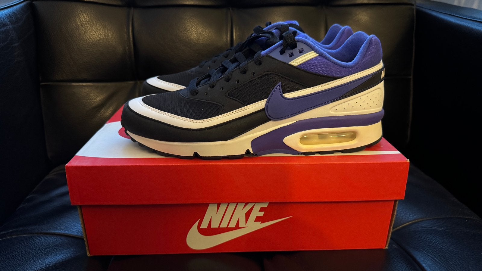 Nike Air Max BW OG Persian Violet, Kleding | Heren, Ophalen of Verzenden, Zo goed als nieuw, Zwart, Sneakers of Gympen