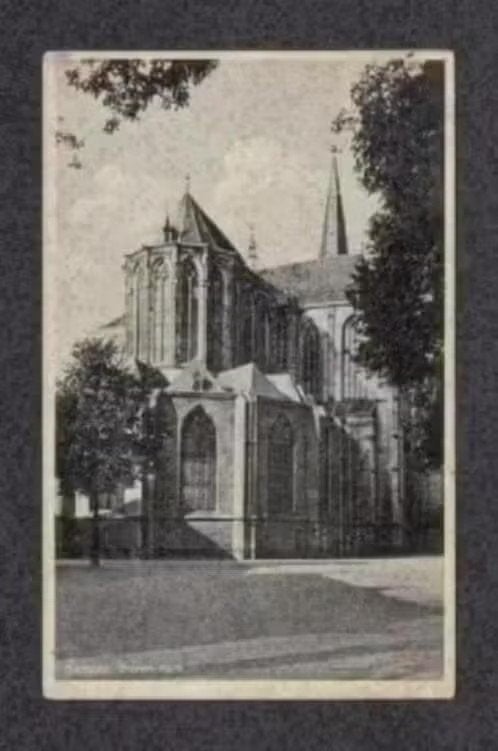 Kampen Overijssel Bovenkerk., Ophalen of Verzenden, 1920 tot 1940, Ongelopen, Overijssel