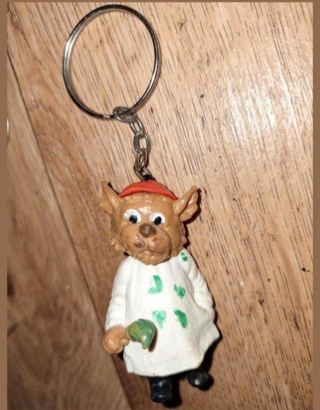 Sleutelhanger Witter Kwast De Betuwe Flipje van Driel, Verzamelen, Ophalen of Verzenden, Gebruikt, Knuffel of Figuurtje