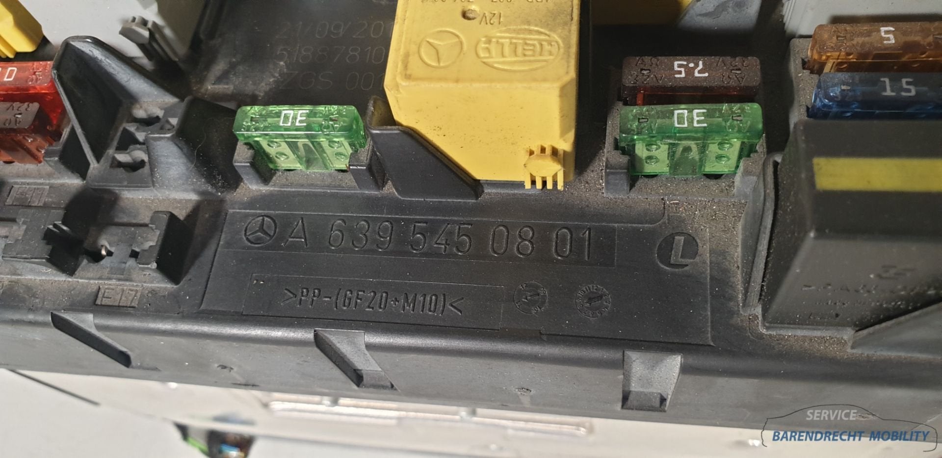 Sam module front zekeringkast Vito Viano W639 6399000700 Mer, Auto-onderdelen, Gebruikt, Mercedes-Benz AG, Mercedes-Benz, Ophalen of Verzenden