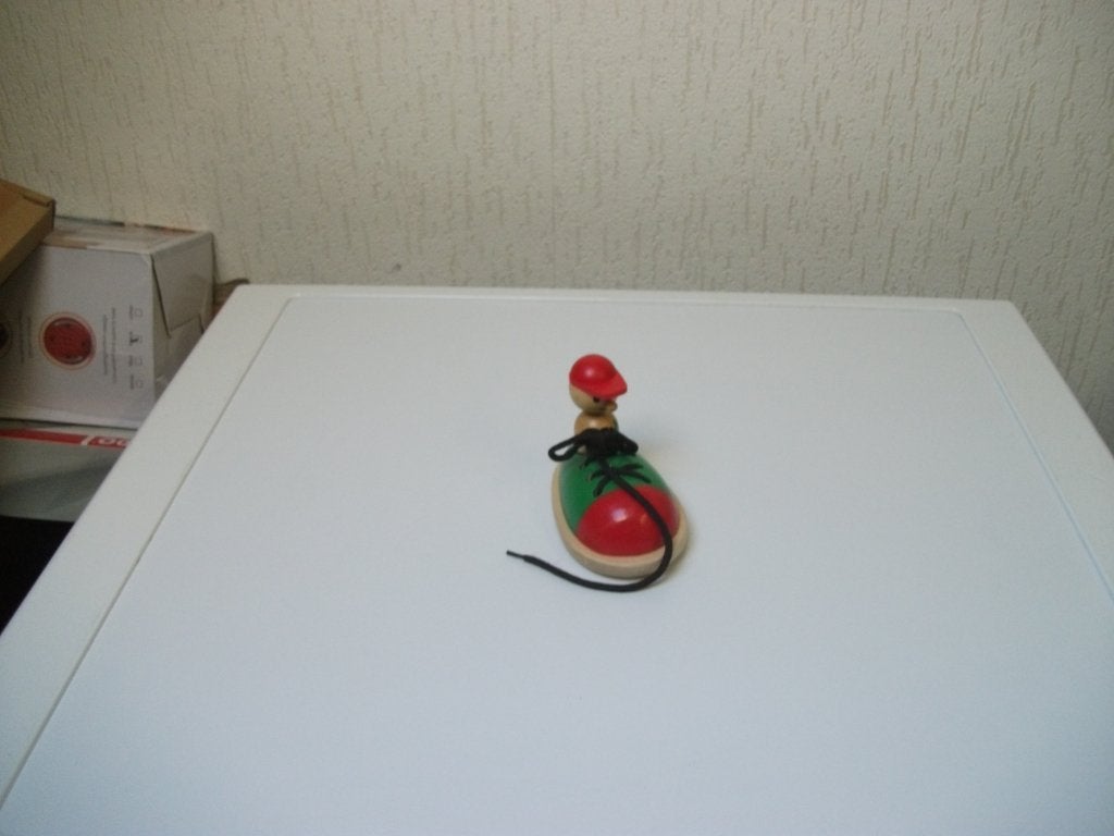 Veterstrik schoentje, Ophalen of Verzenden, Gebruikt