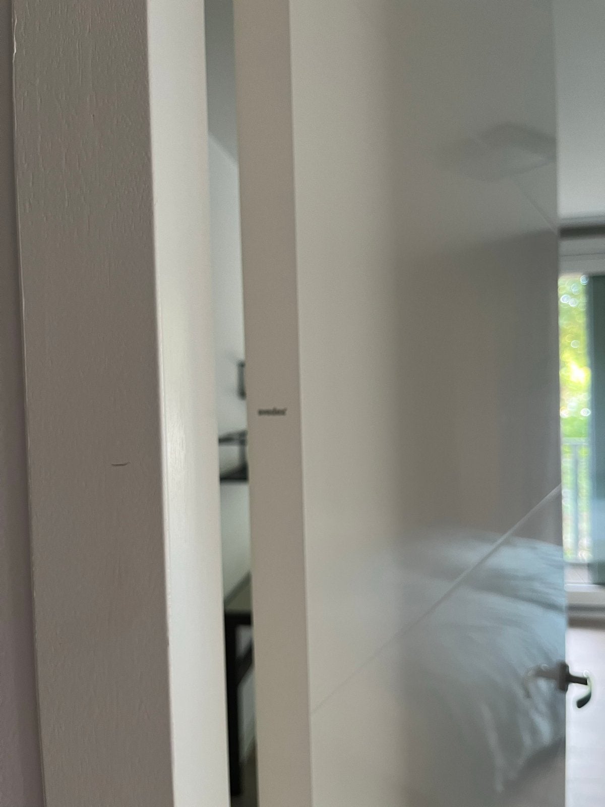 Mooie Svedex binnendeur, wit inclusief beslag, Ophalen, 80 tot 100 cm, 215 cm of meer, Binnendeur