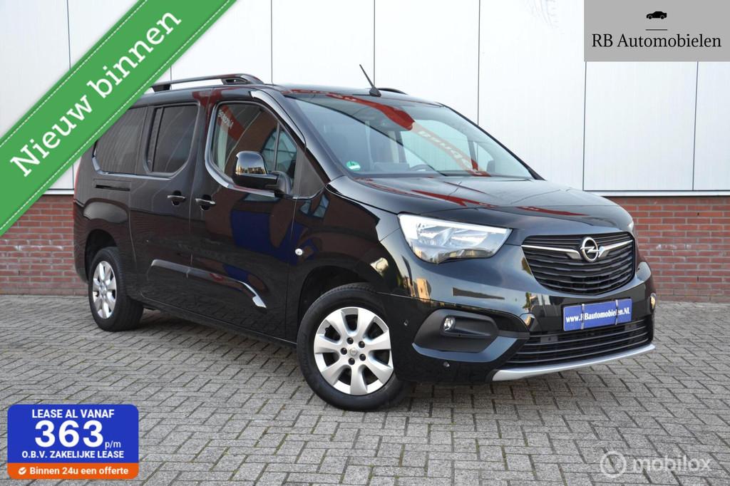 Opel Combo Life 1.2 Turbo L2H1-Edition 7pers|Automaat|2023, Auto's, Opel, Stof, Met garantie (alle), 7 stoelen, Zwart