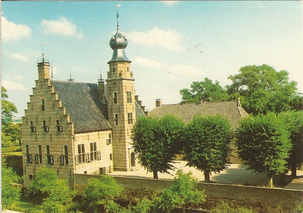 NS277 Marssum Fr. Poptaslot ( lijkt op Gennep,s raadhuis !!, Verzenden, 1960 tot 1980, Ongelopen, Friesland