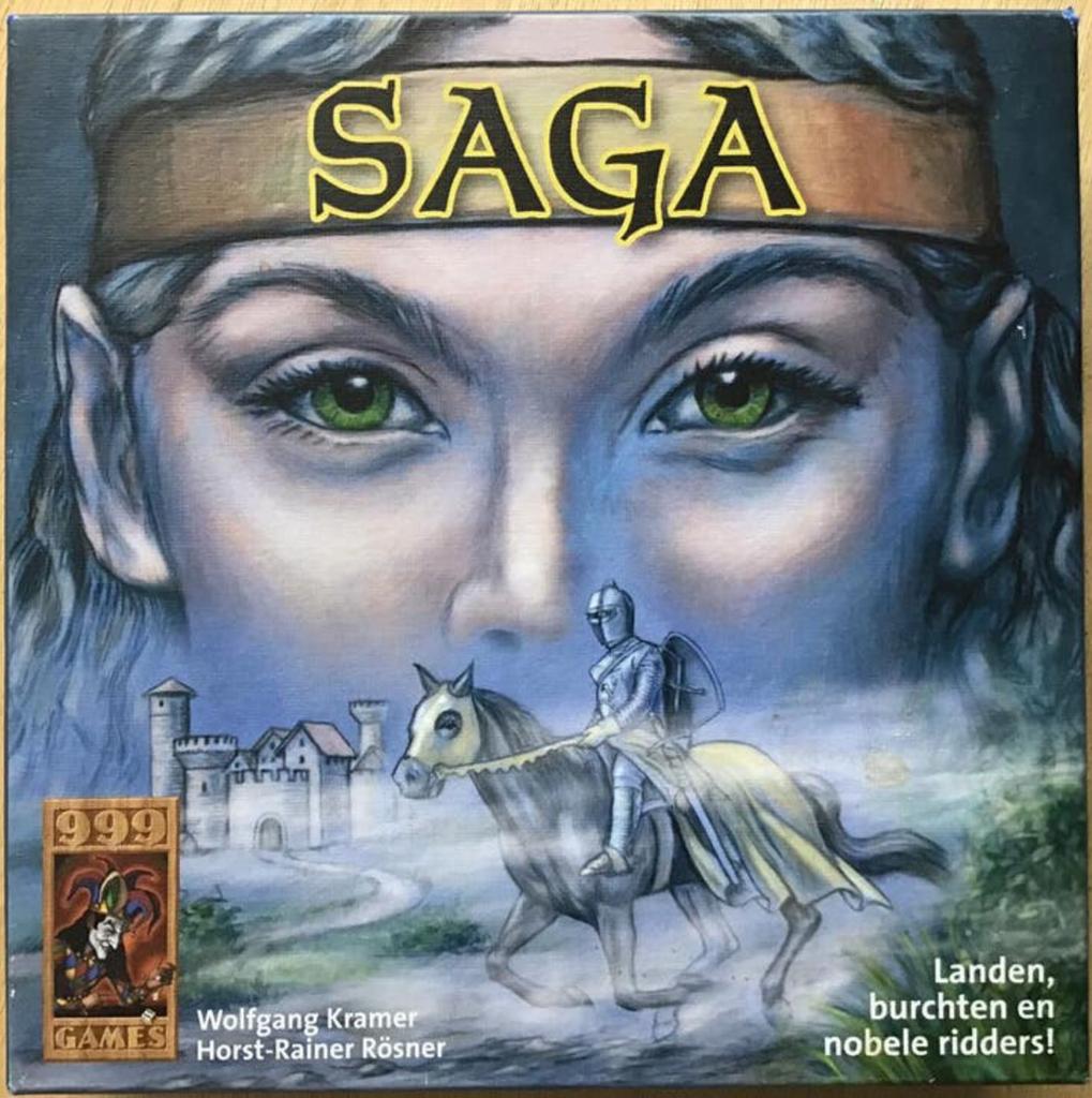 Kaartspel Saga - vanaf 12 jaar - ZGAN, Een of twee spelers, Ophalen of Verzenden, Zo goed als nieuw