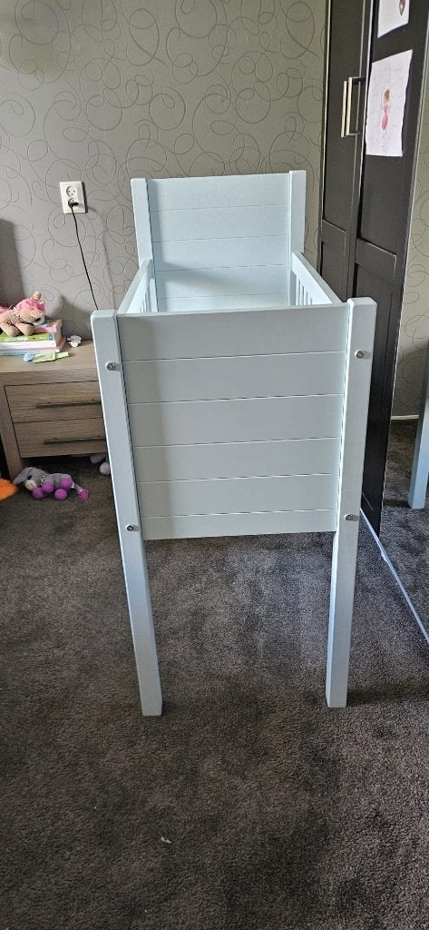 Kidsmill Noa Wieg Groen met Matras, Ophalen, Zo goed als nieuw, Wieg