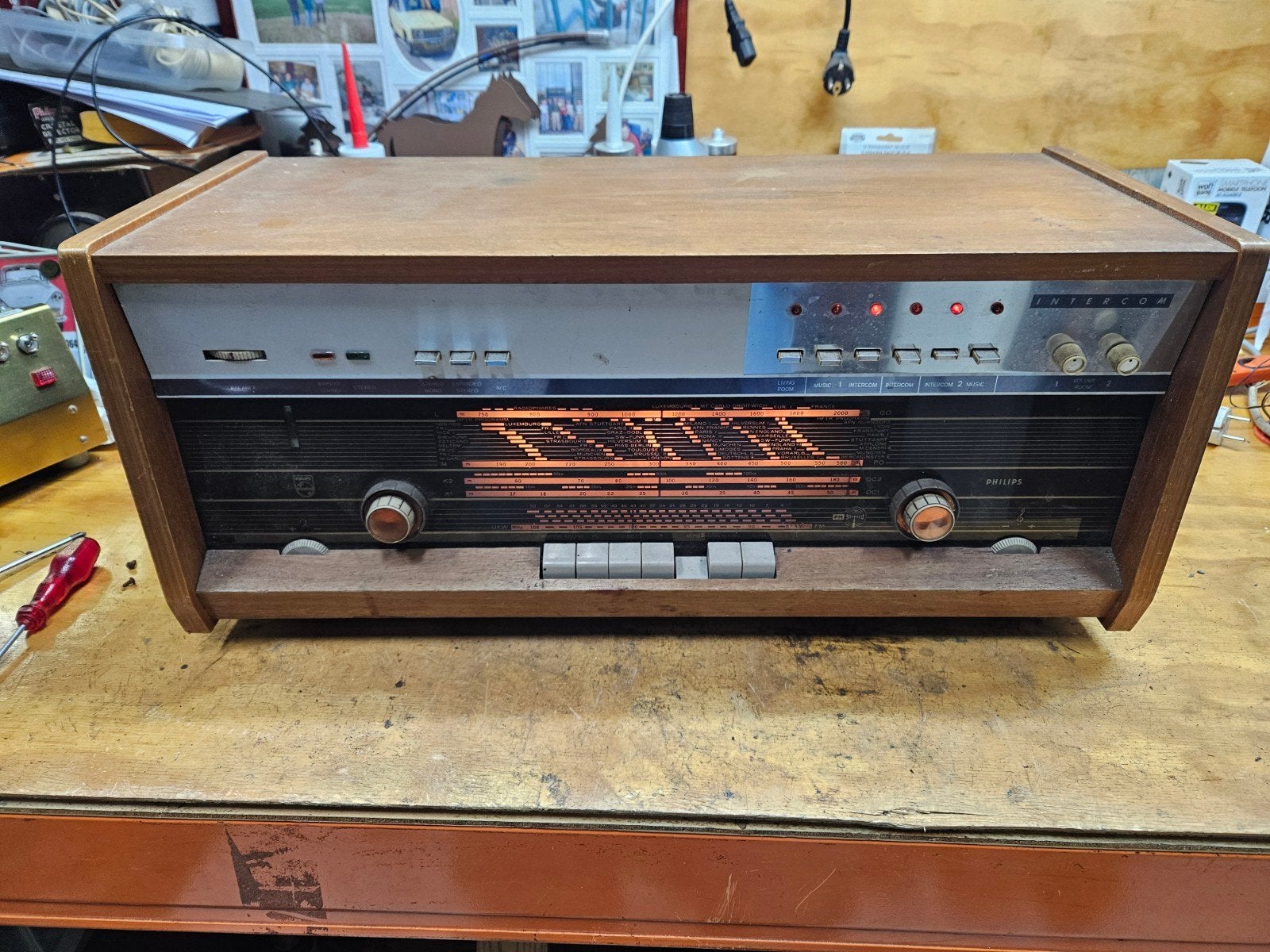 Philips B8X44a, Ophalen