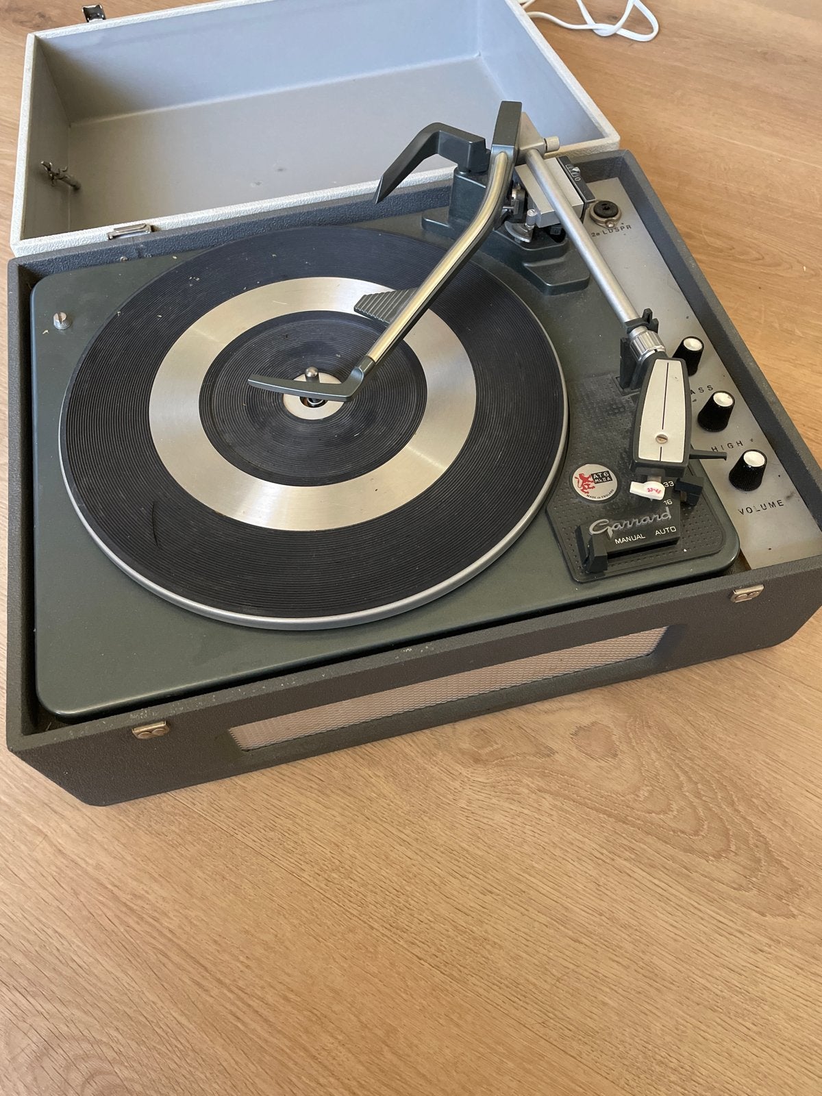 Garrard AT6 Draaitafel (Koffer Uitvoering) - Prima Staat, Overige merken, Gebruikt, Automatisch, Ophalen of Verzenden