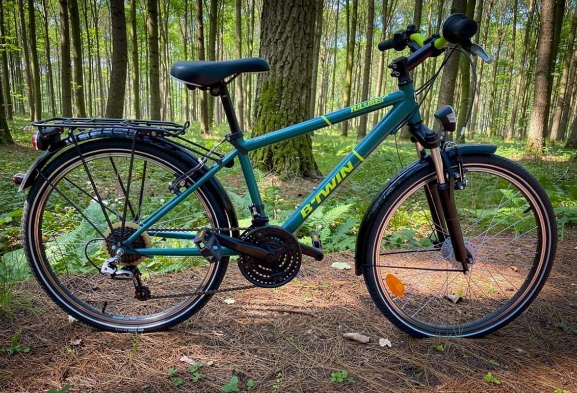 Rockrider Btwin 540 jongensfiets. Zeer goede staat! 24 inch, Ophalen, 24 inch, Velgrem, Versnellingen