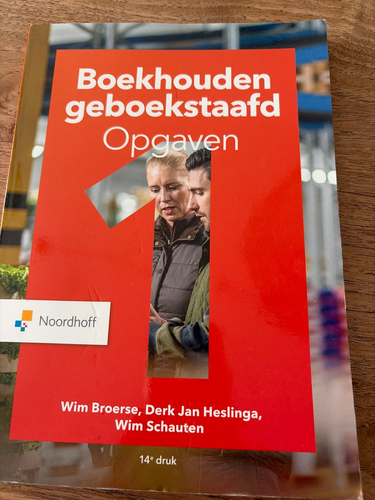 Boekhouden geboekstaafd 1 Opgaven - Als nieuw!, Ophalen of Verzenden, Gamma, Zo goed als nieuw, HBO