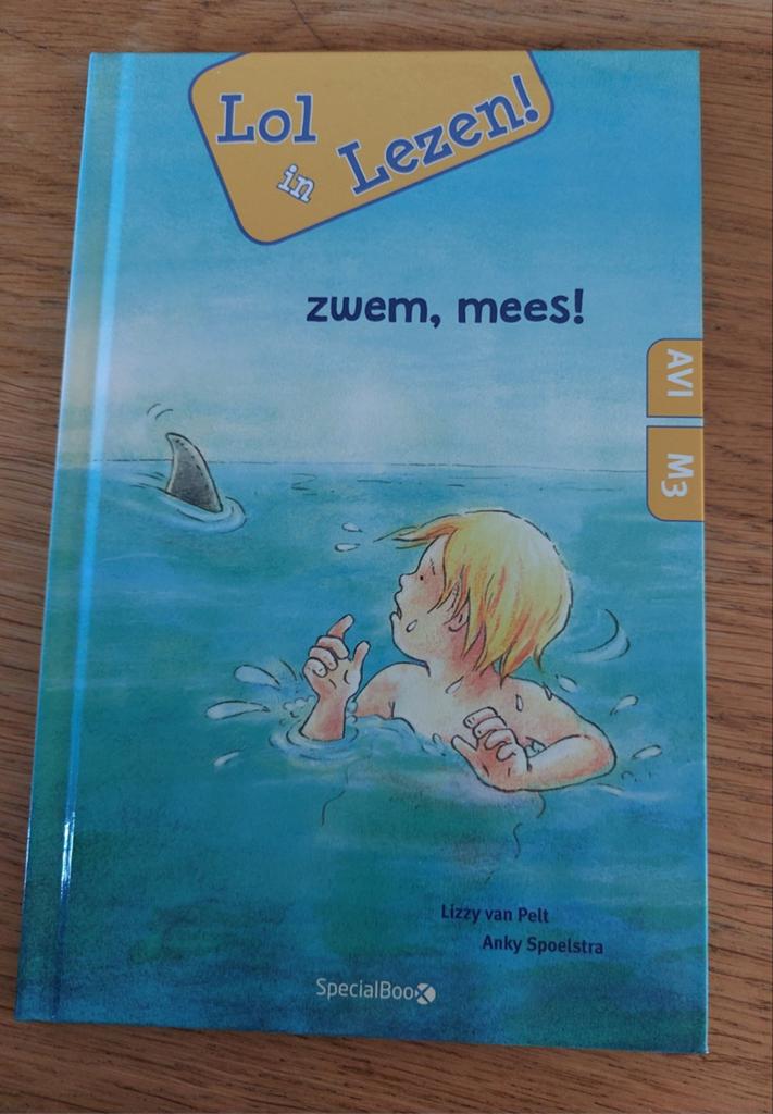 Zwem, mees! - Lizzy van Pelt, Ophalen, Zo goed als nieuw, Lizzy van Pelt, Anky Spoelstra, Fictie algemeen